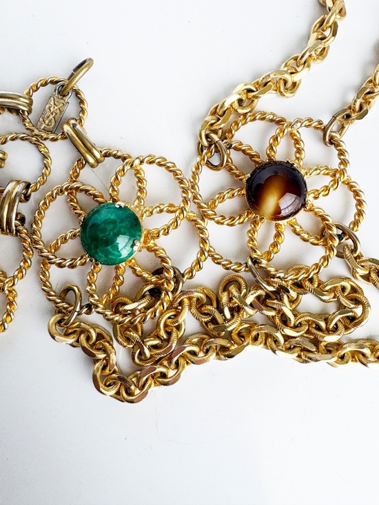 Vintage Yves Saint Laurent Chain Belt Necklace 1960s Roger Scemama for YSL main image 13